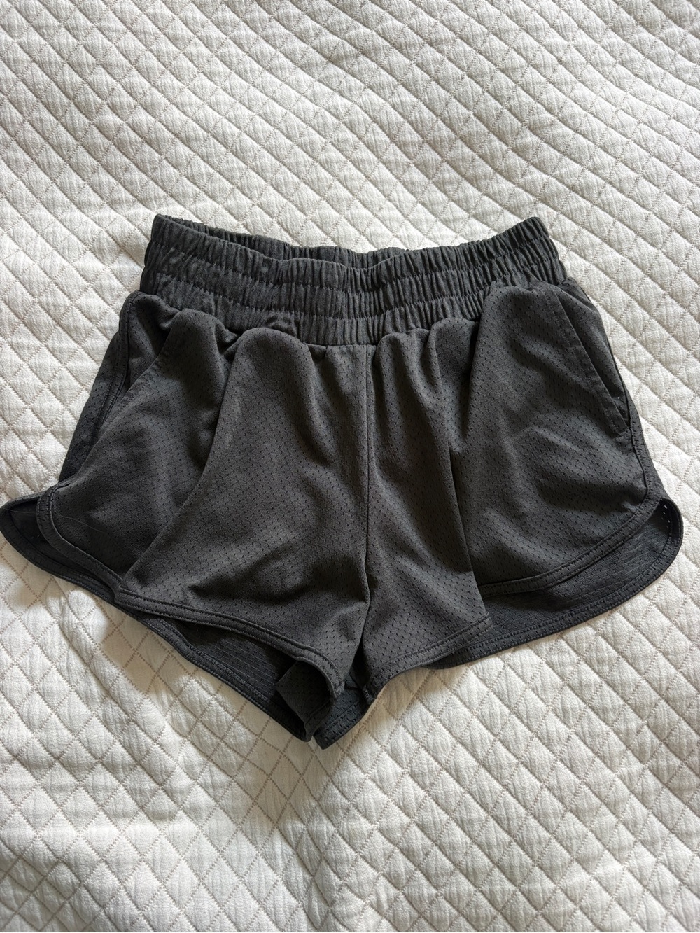 Aerie Offline Gray Athletic Shorts - Comfortable Everyday Run Shorts